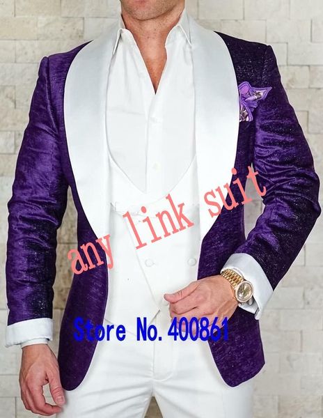 wedding tuxedos classic style one button black groom shawl white lapel men suits three pieces prom dinner blazer (jacket+pants+vest+tie), Black;gray
wedding tuxedos classic style one button black groom shawl white lapel men suits three pieces prom dinner blazer (jacket+pants+vest+tie), Black;gray