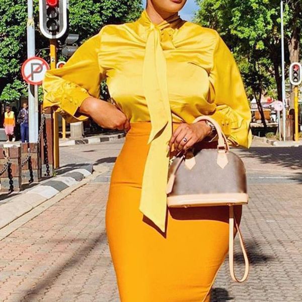 women's blouses & shirts spring 2021 satin blouse women fashion solid yellow pink plus size 3xl office ladies casual shirt oversized, White
women's blouses & shirts spring 2021 satin blouse women fashion solid yellow pink plus size 3xl office ladies casual shirt oversized, White