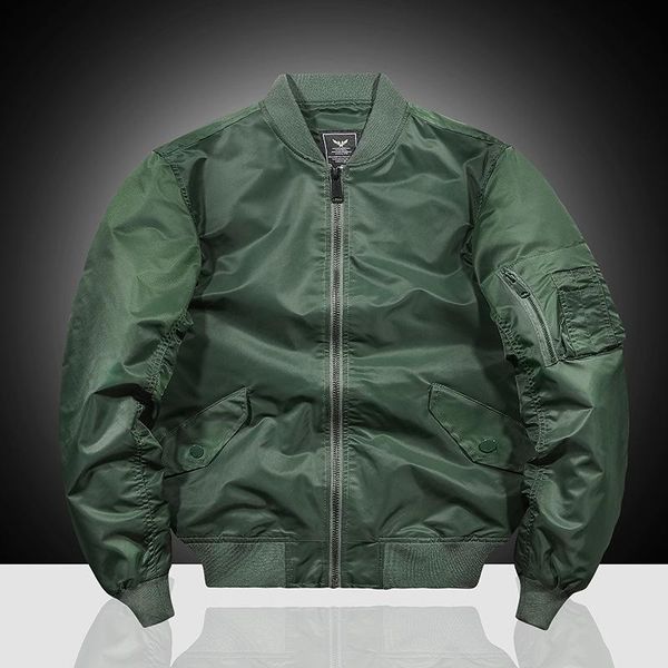 men's jackets bomber flight flying jacket thin zipper men anime casual coat male military motorcycle, Black;brown
men's jackets bomber flight flying jacket thin zipper men anime casual coat male military motorcycle, Black;brown