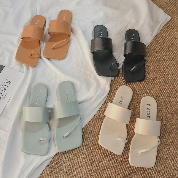 women's outdoor wear 2021 summer fashionable flat slippers beach flip-flops fashion hygc-q2, Black
women's outdoor wear 2021 summer fashionable flat slippers beach flip-flops fashion hygc-q2, Black