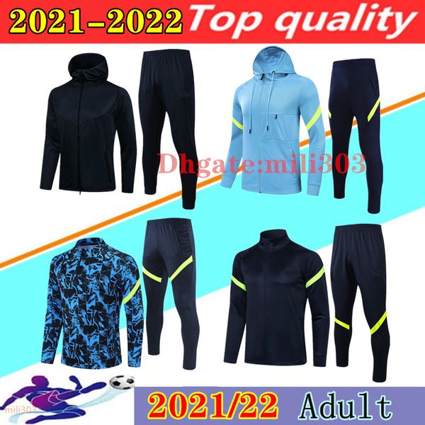 2021 2022 kane son bale soccer hooded jacket tracksuit set training suit 21 22 lucas dele romero bergwijn ndombele long sleeve football jack, Black
2021 2022 kane son bale soccer hooded jacket tracksuit set training suit 21 22 lucas dele romero bergwijn ndombele long sleeve football jack, Black
