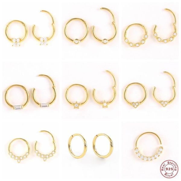 stud genuine 925 sterling silver ear bone earlobe piercing buckle bling zircon cartilage earrings for woman girl pendientes, Golden;silver
stud genuine 925 sterling silver ear bone earlobe piercing buckle bling zircon cartilage earrings for woman girl pendientes, Golden;silver
