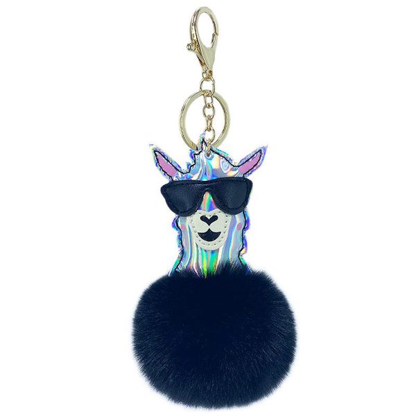 keychains sequined pu alpaca ball key chain imitation hair feel comfortable ladies luggage car interior decoration pendant, Silver
keychains sequined pu alpaca ball key chain imitation hair feel comfortable ladies luggage car interior decoration pendant, Silver