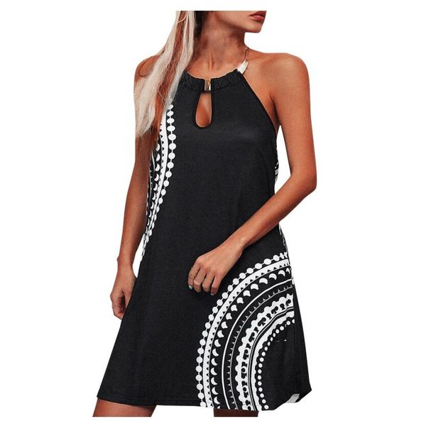 casual dresses women halter dress backless sleeveless metal hanging neck summer loose off shoulder flower tank mini robe, Black;gray
casual dresses women halter dress backless sleeveless metal hanging neck summer loose off shoulder flower tank mini robe, Black;gray