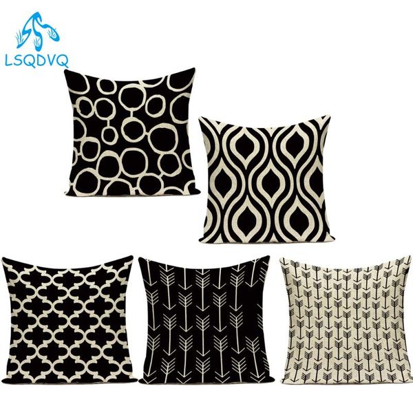 cushion/decorative pillow black white simple geometric stripe wave cotton linen pillows cushion cover for sofa home living room decoration p
cushion/decorative pillow black white simple geometric stripe wave cotton linen pillows cushion cover for sofa home living room decoration p