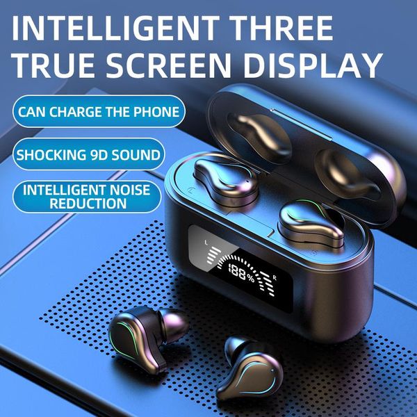 5.0 earphones noise reduction wireless headphone 9d stereo sports waterproof earbuds headsets with microphone cell phone
5.0 earphones noise reduction wireless headphone 9d stereo sports waterproof earbuds headsets with microphone cell phone