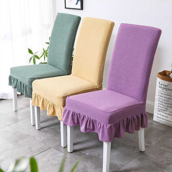 chair covers check elastic cover waterproof lace skirt family el restaurant simple and fresh spot wholesale retail
chair covers check elastic cover waterproof lace skirt family el restaurant simple and fresh spot wholesale retail