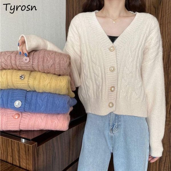 women's knits & tees cardigan women v-neck leisure knitted jacquard loose sweater spring autumn females coats long sleeve solid simple, White
women's knits & tees cardigan women v-neck leisure knitted jacquard loose sweater spring autumn females coats long sleeve solid simple, White