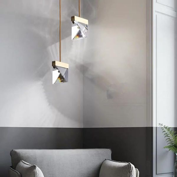 pendant lamps light luxury nordic minimalist crystal chandelier postmodern art diamond restaurant bedroom bedside led hanging fixtures
pendant lamps light luxury nordic minimalist crystal chandelier postmodern art diamond restaurant bedroom bedside led hanging fixtures