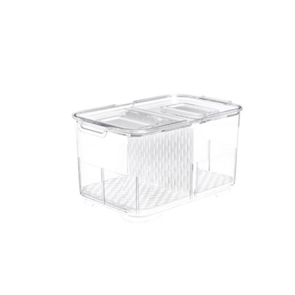 storage bottles & jars food container plastic containers double-layer er refrigerator safe keep fresh-
storage bottles & jars food container plastic containers double-layer er refrigerator safe keep fresh-