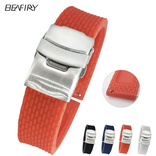 watch bands beafiry silicone rubber 18mm 20mm 22mm 24mm band straps sport bracelet watchbands waterproof sweatproof, Black;brown
watch bands beafiry silicone rubber 18mm 20mm 22mm 24mm band straps sport bracelet watchbands waterproof sweatproof, Black;brown