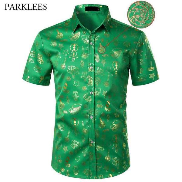 ugly mens christmas shirt shiny gold xmas print mens dress shirts short sleeve navidad festival party holiday chemise green 210522, White;black
ugly mens christmas shirt shiny gold xmas print mens dress shirts short sleeve navidad festival party holiday chemise green 210522, White;black