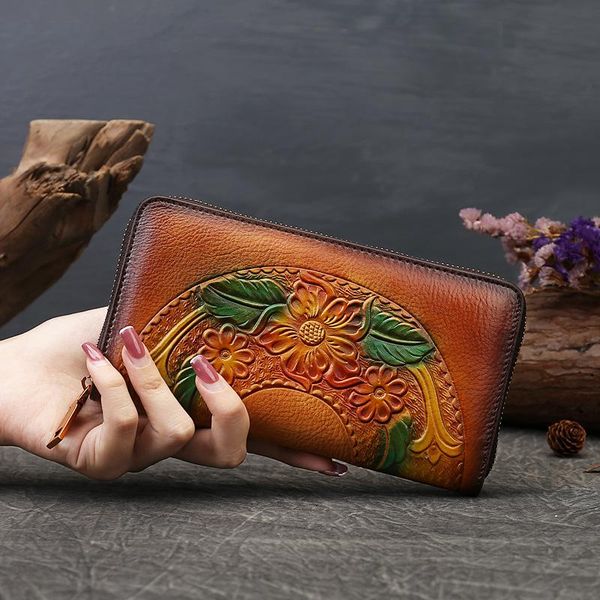 wallets 2021 moditin genuine leather wallet vintage design purse style women men long card holder fashion, Red;black
wallets 2021 moditin genuine leather wallet vintage design purse style women men long card holder fashion, Red;black