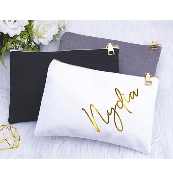 personalized makeup bag for bride bridesmaid custom name cosmetic bridal shower party gift bachelorette canvas bags storage
personalized makeup bag for bride bridesmaid custom name cosmetic bridal shower party gift bachelorette canvas bags storage