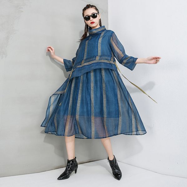 2021 high fashion plied dress long casual solid holidays loose beach dressed, Black;gray
2021 high fashion plied dress long casual solid holidays loose beach dressed, Black;gray