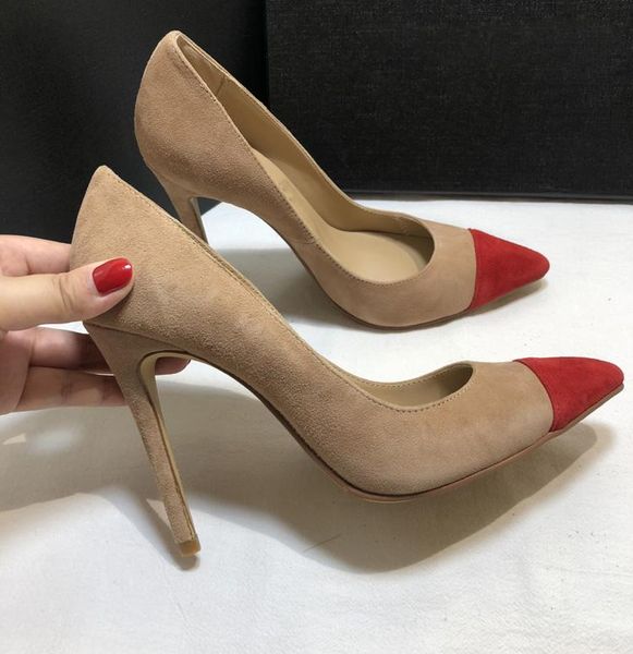 arrival pointed toe contrast color thin high heel shoes nude black gray suede stiletto heels pumps women basic dress
arrival pointed toe contrast color thin high heel shoes nude black gray suede stiletto heels pumps women basic dress
