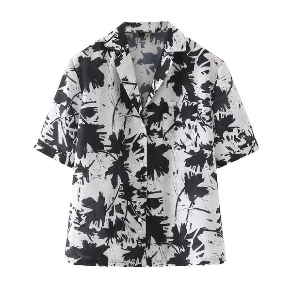 summer women graffiti printing tailored collar shirt female short sleeve blouse casual lady loose blusas s8975 210430, White
summer women graffiti printing tailored collar shirt female short sleeve blouse casual lady loose blusas s8975 210430, White