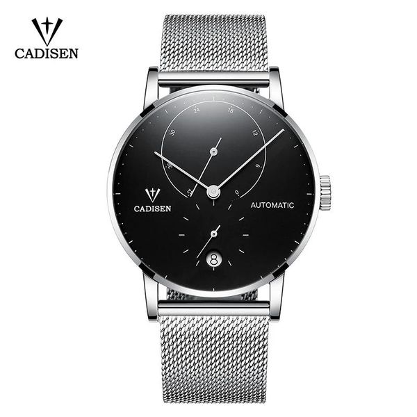 wristwatches cadisen luxury men's watch brand automatic mechanical business date stainless steel waterproof watches, Slivery;brown
wristwatches cadisen luxury men's watch brand automatic mechanical business date stainless steel waterproof watches, Slivery;brown