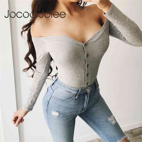 women off shoulder skinny bodysuits long sleeve v-neck rompers autumn winter bodysuit bodycon jumpsuit 210416, Black;white
women off shoulder skinny bodysuits long sleeve v-neck rompers autumn winter bodysuit bodycon jumpsuit 210416, Black;white