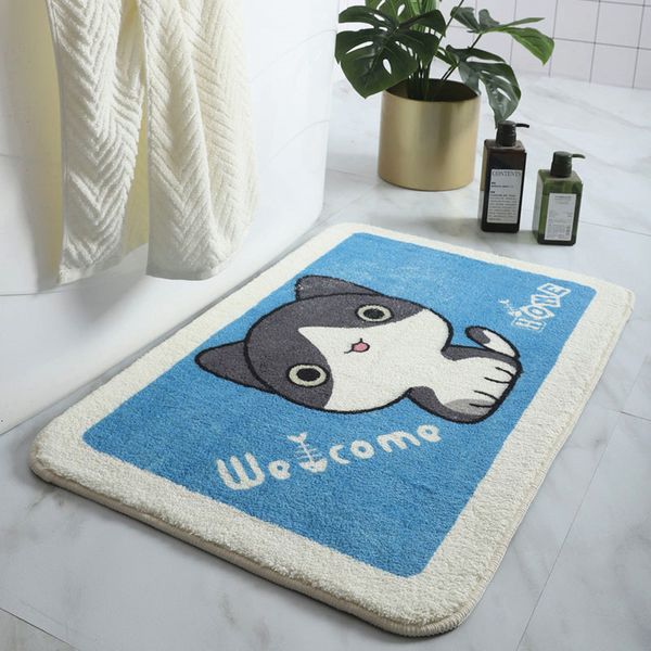 cartoon flocking imitation cashmere floor mat toilet bathroom water absorption household door thickening beoom carpet
cartoon flocking imitation cashmere floor mat toilet bathroom water absorption household door thickening beoom carpet