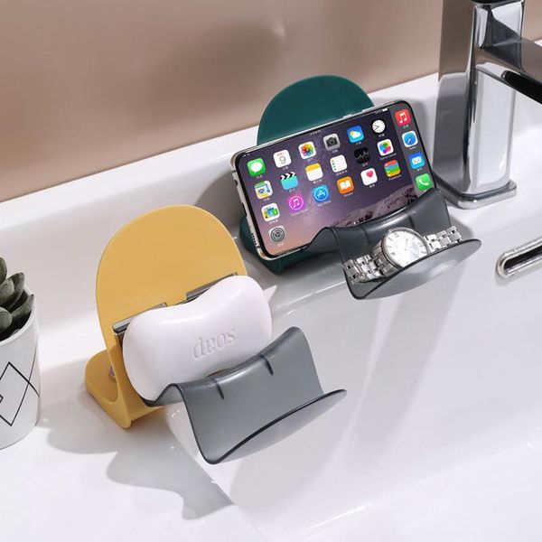Soap Dishes Dish Box Holder Non-slip Drain Rack Toilet Perforated Free Standing Suction Cup Travel Bathroom Accessorie
Soap Dishes Dish Box Holder Non-slip Drain Rack Toilet Perforated Free Standing Suction Cup Travel Bathroom Accessorie