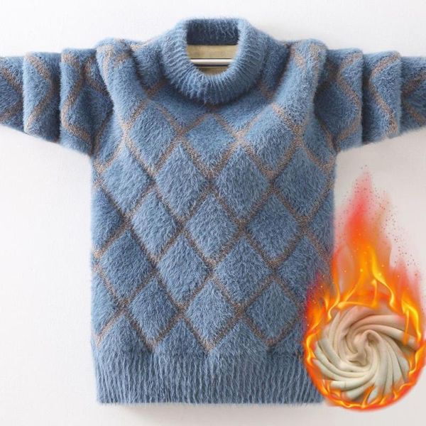 children pullover sweater 2021 autumn winter plus velvet kids thicken warm outerwear coat for teenteenagers boys 110-170 wear, Blue
children pullover sweater 2021 autumn winter plus velvet kids thicken warm outerwear coat for teenteenagers boys 110-170 wear, Blue