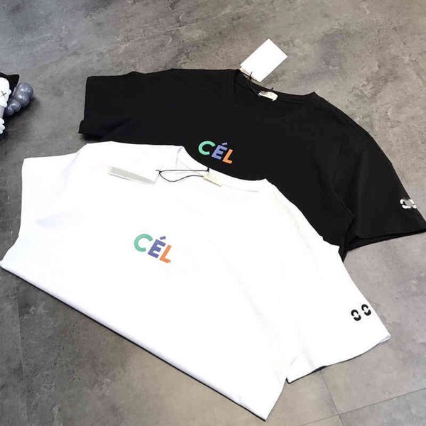 2022 factory wholesale new cel jelly color three-dimensional letter printing short sleeve summer fashion couple round neck t-shirt a1, White
2022 factory wholesale new cel jelly color three-dimensional letter printing short sleeve summer fashion couple round neck t-shirt a1, White