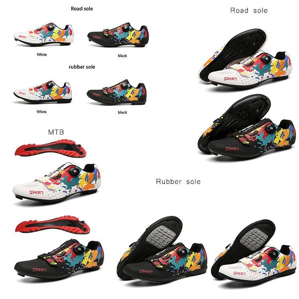 cycling footwear men self-locking road bike shoes professional cleats speed athletic bicycle women mountain biking sneakers, Black
cycling footwear men self-locking road bike shoes professional cleats speed athletic bicycle women mountain biking sneakers, Black