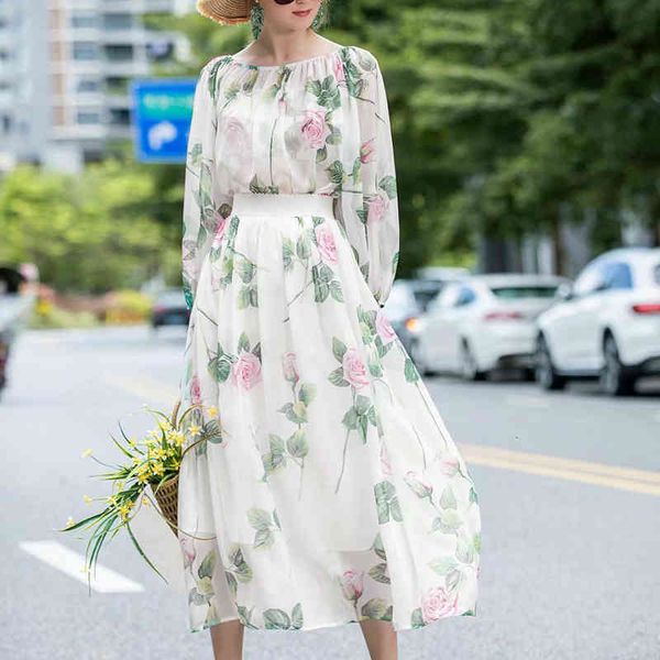 summer retro printing sleeve thin female temperament half skirt chiffon of quality pieces, Black
summer retro printing sleeve thin female temperament half skirt chiffon of quality pieces, Black