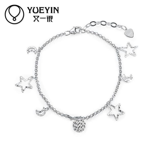 charm bracelets h006 silver fashion plated jewelry wedding for women chain, Golden;silver
charm bracelets h006 silver fashion plated jewelry wedding for women chain, Golden;silver