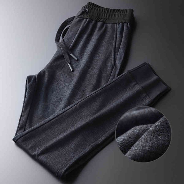 men's pants minglu plaid mens luxury soft knitting elastic waist autumn male plus size 4xl slim fit casual man trousers hds6, Black
men's pants minglu plaid mens luxury soft knitting elastic waist autumn male plus size 4xl slim fit casual man trousers hds6, Black