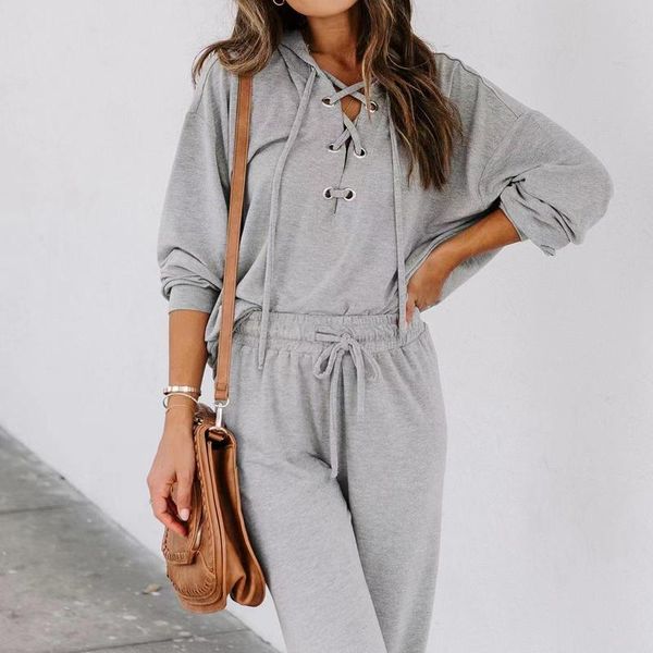 women's two piece pants 2021 autumn and winter long-sleeved trousers hooded casual suit sports two-piece, White
women's two piece pants 2021 autumn and winter long-sleeved trousers hooded casual suit sports two-piece, White
