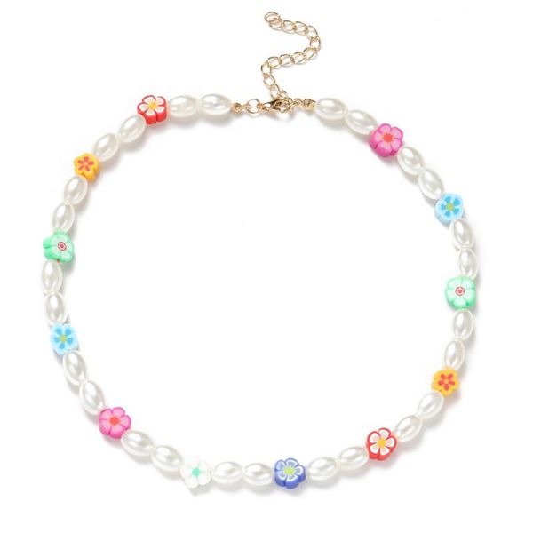 chains fashion trend imitation pearl rubber flower necklace europe and america fairy cross-border jewelry, Silver
chains fashion trend imitation pearl rubber flower necklace europe and america fairy cross-border jewelry, Silver
