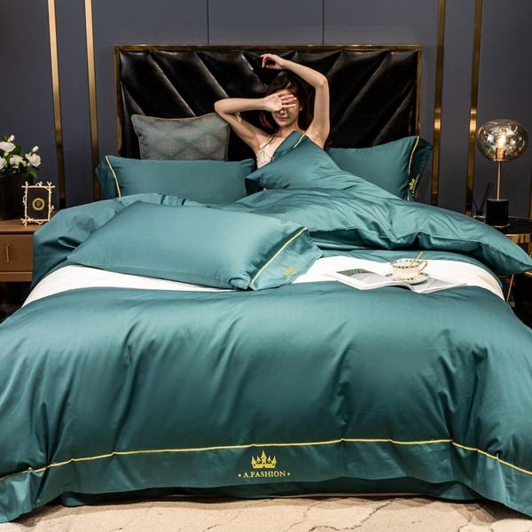 soft cotton 4pcs duvet cover bed sheet set king size brief solid color bedding comforter sets
soft cotton 4pcs duvet cover bed sheet set king size brief solid color bedding comforter sets