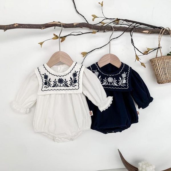 rompers 2021 spring autumn fashion born jumpsuit infant girls cute flower embroidery long sleeve jumpsuits one-piece bodysuit, Blue
rompers 2021 spring autumn fashion born jumpsuit infant girls cute flower embroidery long sleeve jumpsuits one-piece bodysuit, Blue