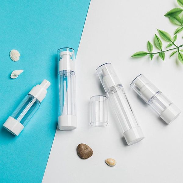 storage bottles & jars 1pc 15ml 30ml 50ml portable plastic refillable bottle airless pump container for foundation lotion spray
storage bottles & jars 1pc 15ml 30ml 50ml portable plastic refillable bottle airless pump container for foundation lotion spray