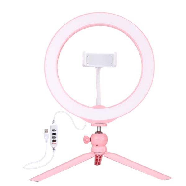 10.2 inch led selfie ring lights with desktripod usb 3 modes dimmable vlogging pography video flash heads
10.2 inch led selfie ring lights with desktripod usb 3 modes dimmable vlogging pography video flash heads