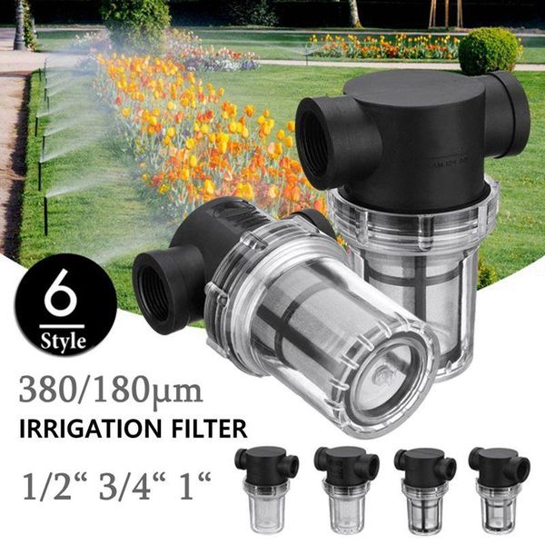 watering equipments 40/80 mesh plastic transparent irrigation filter water pipe fittings high flow garden connector kitchen faucet tool
watering equipments 40/80 mesh plastic transparent irrigation filter water pipe fittings high flow garden connector kitchen faucet tool