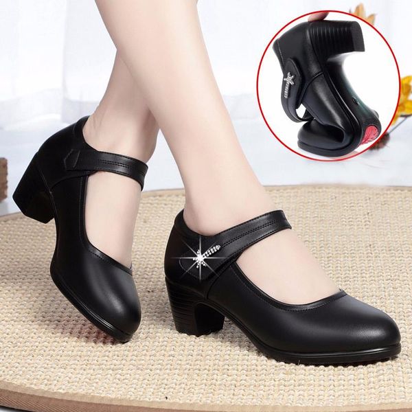 dress shoes rimocy comfortable soft pu leather pumps women autumn crystal strap thick heels casual woman round toe working mujer, Black
dress shoes rimocy comfortable soft pu leather pumps women autumn crystal strap thick heels casual woman round toe working mujer, Black