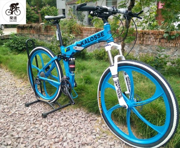 kalosse hydraulic brake folding mountain bike soft-tail bicycle frame woman&man 24/27/30 speed mtb 26er bikes
kalosse hydraulic brake folding mountain bike soft-tail bicycle frame woman&man 24/27/30 speed mtb 26er bikes