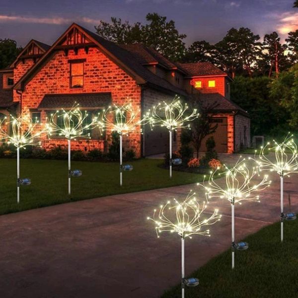 solar lamps christmas outdoor lamp powered sunlight grass fireworks light 90/120led landscape holiday for garden decoration
solar lamps christmas outdoor lamp powered sunlight grass fireworks light 90/120led landscape holiday for garden decoration