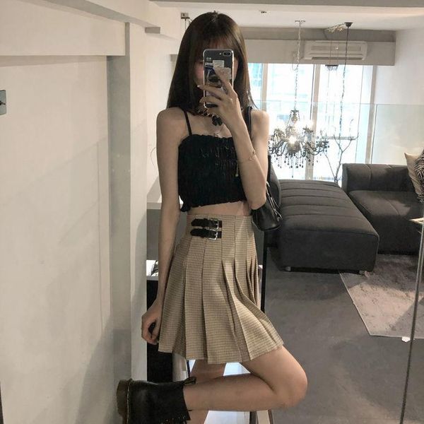 skirts sweet spicy fried street pleated skirt suit women 2021 summer suspender vest fashion high waist short, Black
skirts sweet spicy fried street pleated skirt suit women 2021 summer suspender vest fashion high waist short, Black