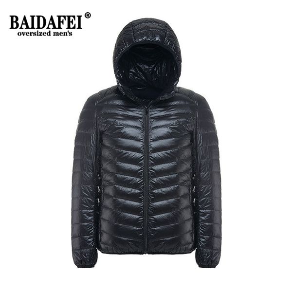 plus size 6xl 7xl 8xl 9xl men's ultralight packable hooded down jacket puffer coats spring autumn male light coat 211216, Black
plus size 6xl 7xl 8xl 9xl men's ultralight packable hooded down jacket puffer coats spring autumn male light coat 211216, Black
