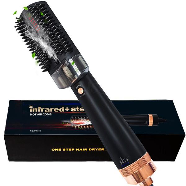 one step hair dryer infrared spray comb steam straightener air brush essential oil beauty devices electric brushes
one step hair dryer infrared spray comb steam straightener air brush essential oil beauty devices electric brushes