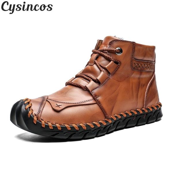 boots classic winter men ankle comfortable thick plush warm snow split leather autumn outdoor man motorcycle, Black
boots classic winter men ankle comfortable thick plush warm snow split leather autumn outdoor man motorcycle, Black