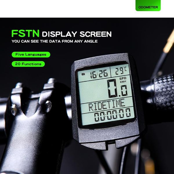 bike computers inbike cycling computer waterproof cycle odometer wireless mtb road bicycle speedometer for accessories
bike computers inbike cycling computer waterproof cycle odometer wireless mtb road bicycle speedometer for accessories