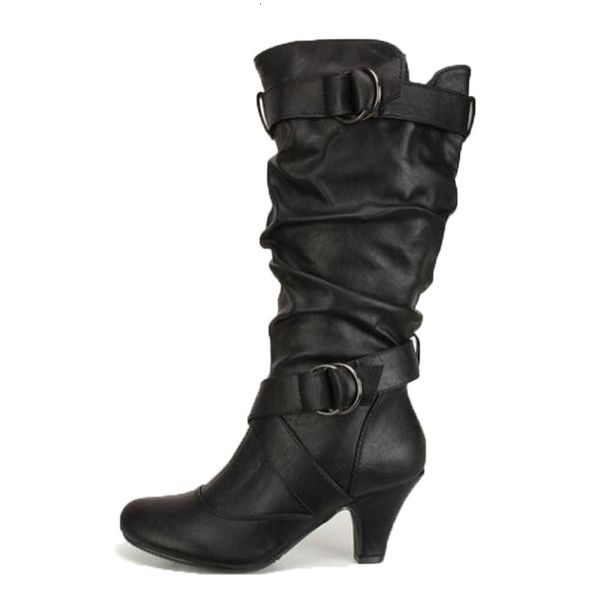 boots tuyoki size 34-43 fashion mid calf women cross strap buckle winter shoes women's concise slip on high heels 4zmf, Black
boots tuyoki size 34-43 fashion mid calf women cross strap buckle winter shoes women's concise slip on high heels 4zmf, Black