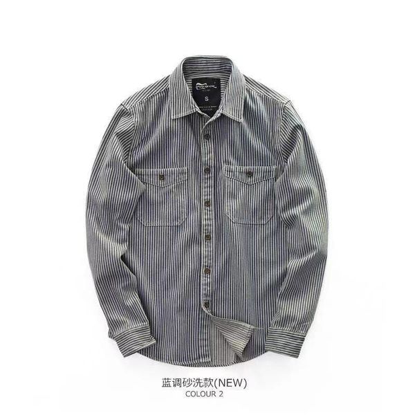 men's casual shirts washed cotton retro striped jeans shirt mens thick cowboy denim long sleeve fashion slim fit korean vintage blue, White;black
men's casual shirts washed cotton retro striped jeans shirt mens thick cowboy denim long sleeve fashion slim fit korean vintage blue, White;black