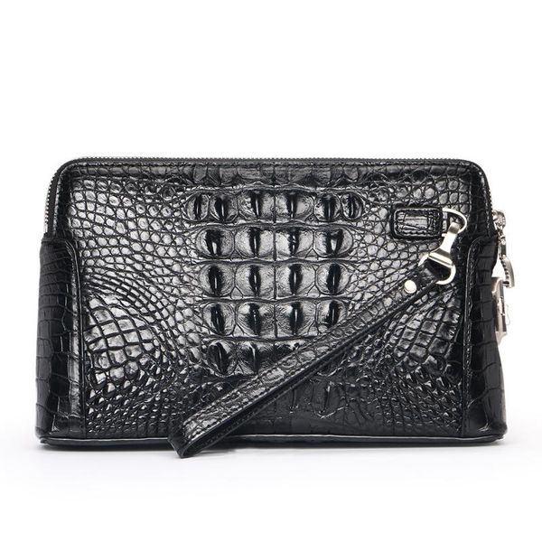 wallets 100% dermal crocodile leather handbag, large capacity business leisure encrypted fashion man's bag, Red;black
wallets 100% dermal crocodile leather handbag, large capacity business leisure encrypted fashion man's bag, Red;black