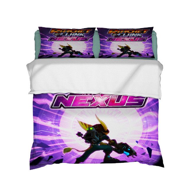 popular animation series ratchet clank 3d printing colorful bedding sets duvet cover-74
popular animation series ratchet clank 3d printing colorful bedding sets duvet cover-74